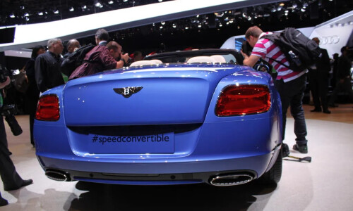 Bentley Continental Speed Cabrio #4
