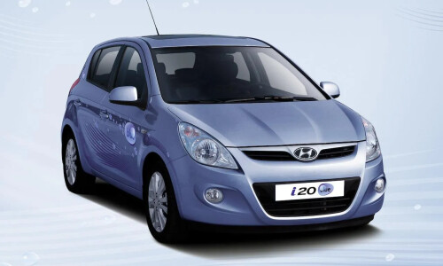 Hyundai i20 blue #3