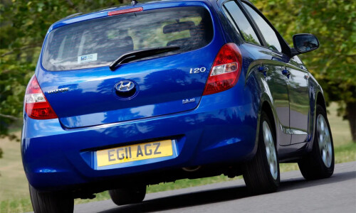 Hyundai i20 blue #5