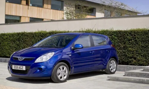 Hyundai i20 blue #9