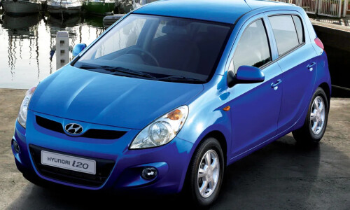Hyundai i20 blue #12