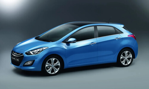 Hyundai i30 blue #5