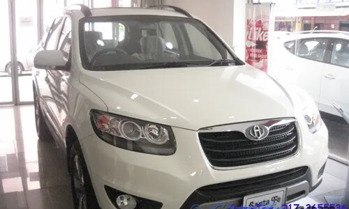 Hyundai Santa Fe Vanilla White #3