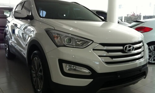 Hyundai Santa Fe Vanilla White #8