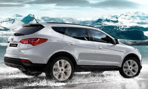Hyundai Santa Fe Vanilla White #10