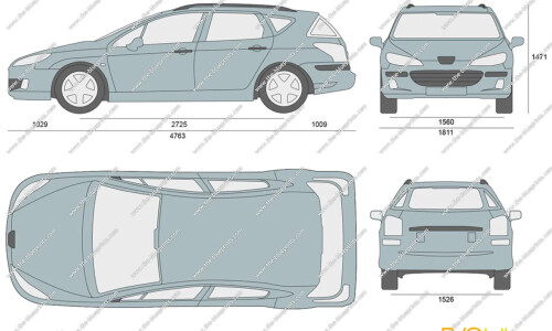Peugeot 407 SW Business Line #7