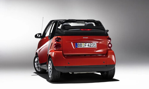 Smart fortwo Cabrio edition red #7