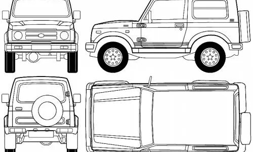 Suzuki SJ 410 #12