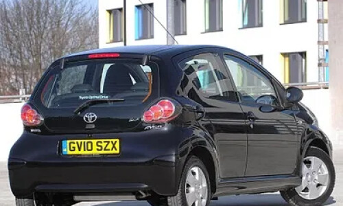 Toyota AYGO Black #12