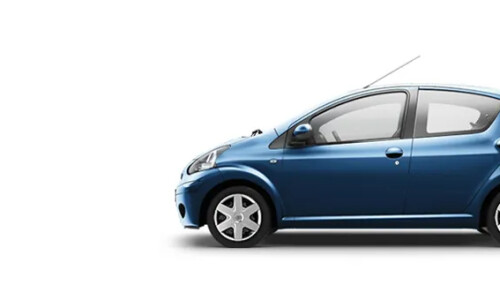 Toyota AYGO Blue #1