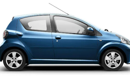 Toyota AYGO Blue #8
