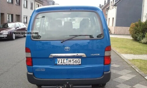 Toyota Hiace GL 4x4 #5